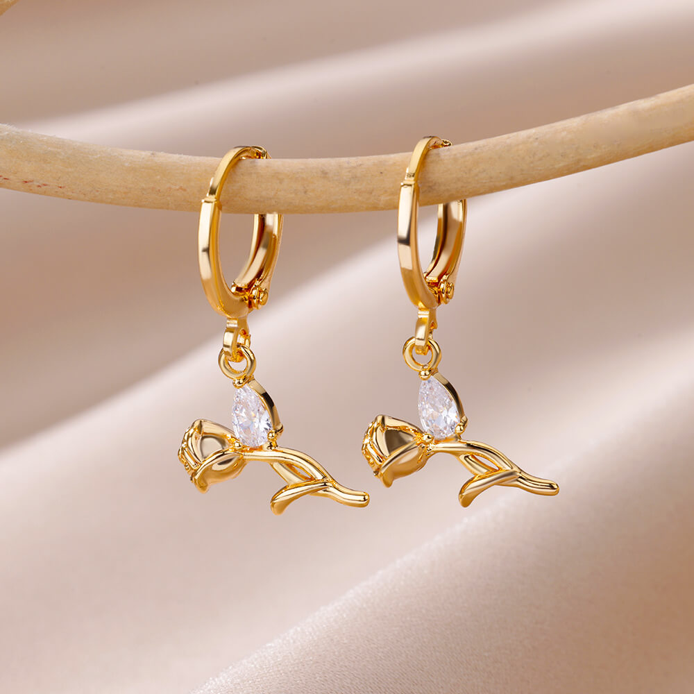 Rose Garden Earrings