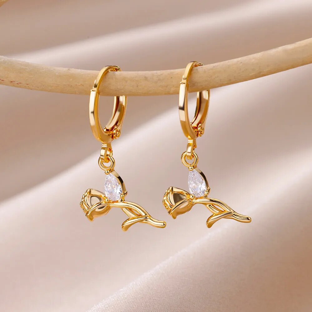 Rose Garden Earrings