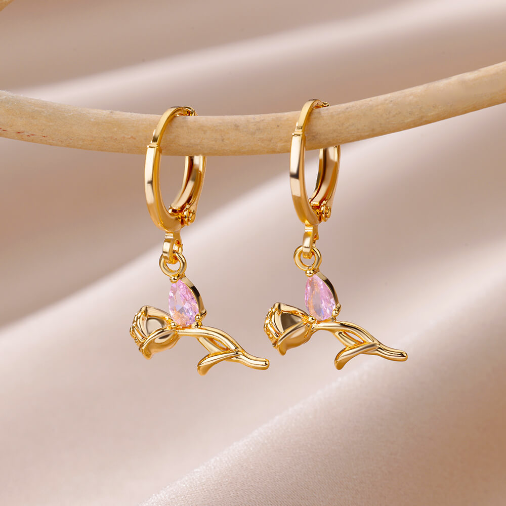 Rose Garden Earrings