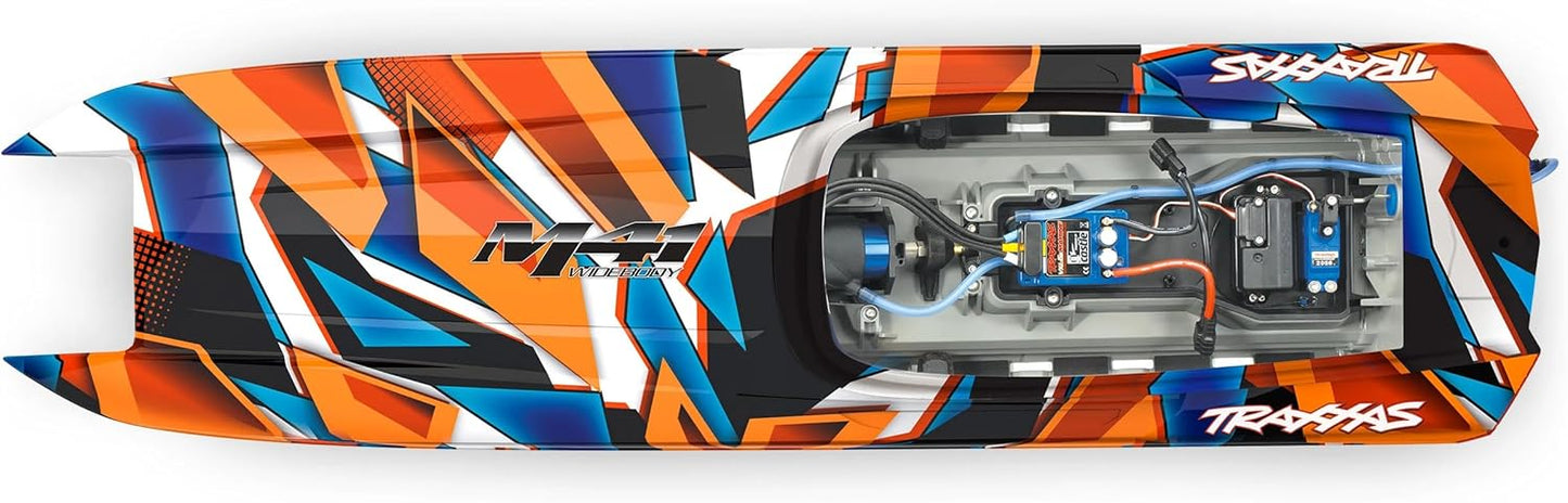 HydroVortex X40™ — 40" Brushless Catamaran Speed Boat (RTR)