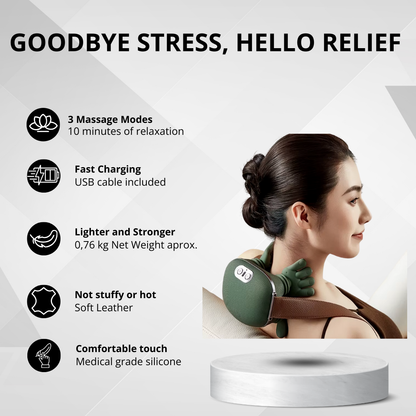 NeckRelief N7™ | Portable Neck and Back Relaxing Massager